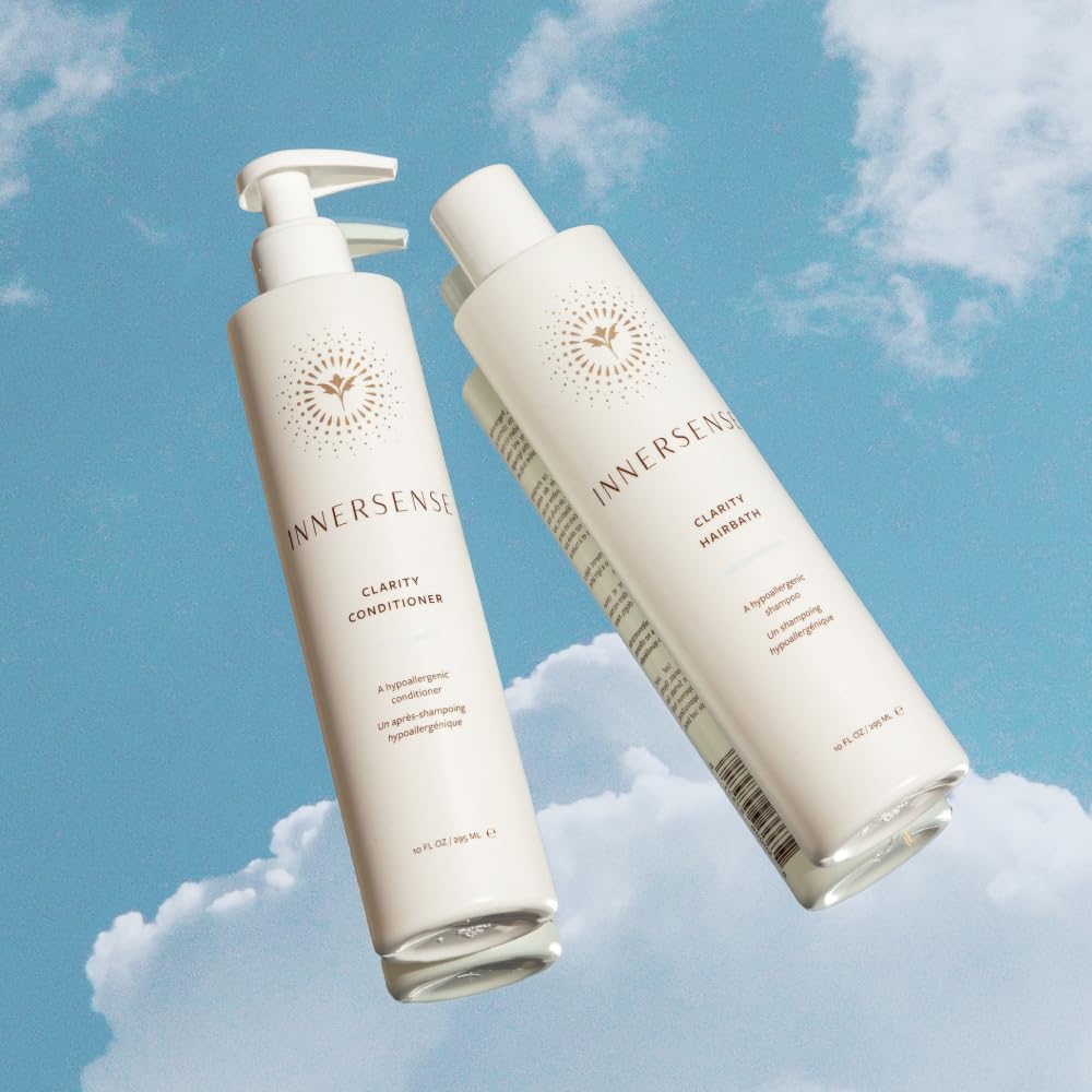 INNERSENSE Organic Beauty - Natural Clarity Hypoallergenic Conditioner | Non-Toxic, Cruelty-Free Haircare (32 fl oz | 946 ml) Packaging May Vary Beauty & Personal Care INNERSENSE