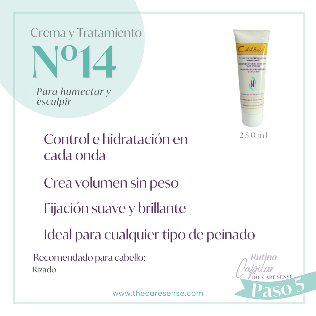 Chihtsai No.14 Moist-Sculpting Lotion "Two in One" (8.5oz/250ml) - Wet And Sculpt Your Hair At The Same Time Beauty & Personal Care Chihtsai