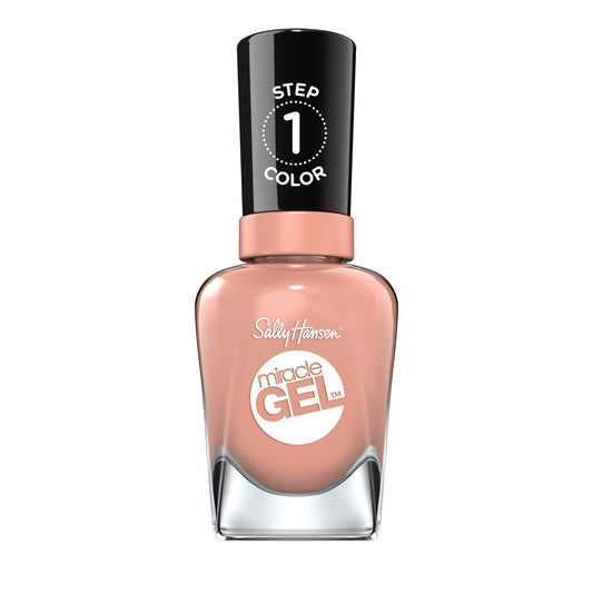 Sally Hansen Miracle Gel Salon Quality Nail Polish | Gel-Like Formula, Two-Step System, No UV Light Needed, Long Lasting | Semi-opaque, glossy | 184 Beauty & Personal Care Sally Hansen