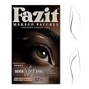 Fazit Makeup Patches - Silver Wing Eyes - Glow Up Make-Up Patches - Cute Glitter Makeup Accessories for Women - Cosmetic Glitter for Face Beauty & Personal Care Fazit