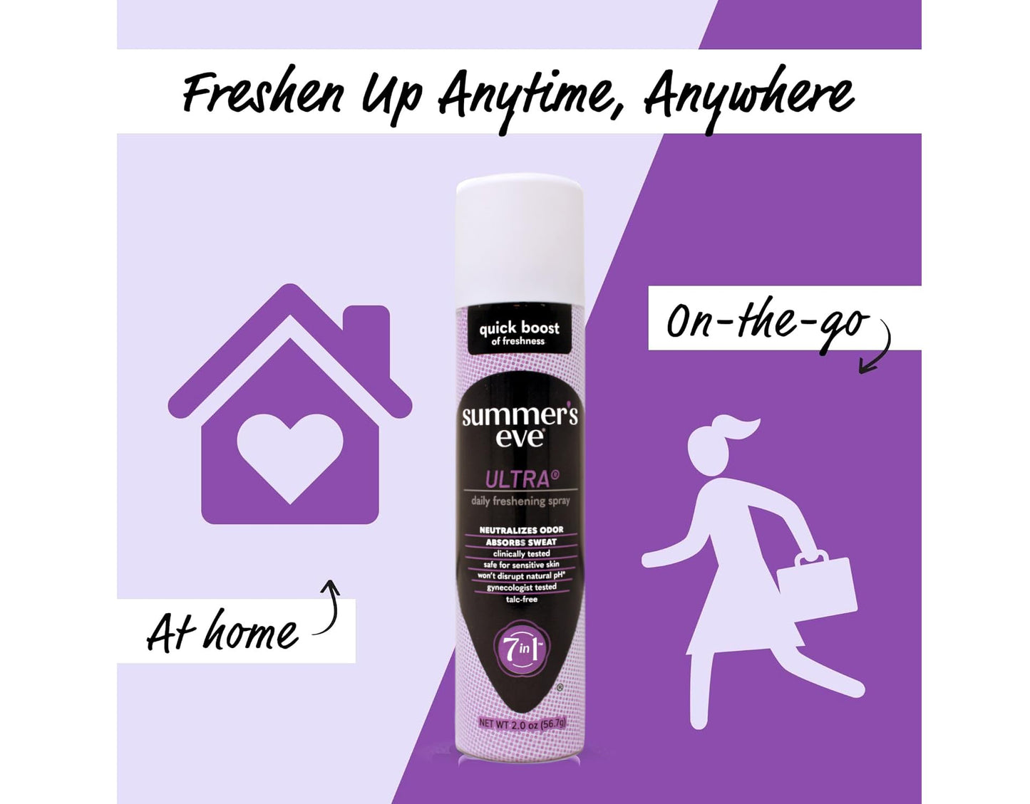 Summer's Eve Ultra Feminine Deodorant Spray - 2 oz Beauty and Personal Care Summer's Eve