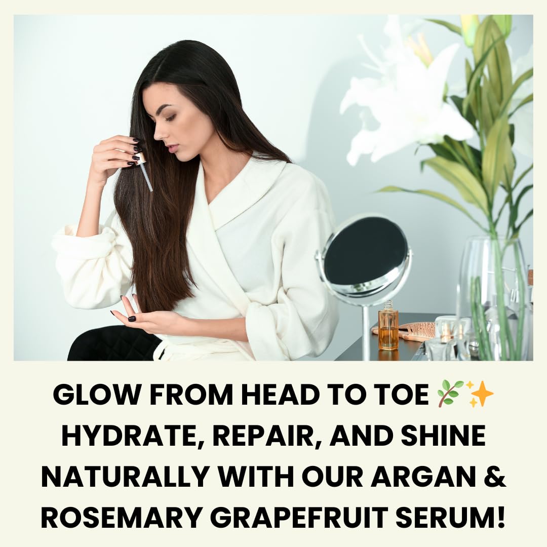 ROSEMARY + GRAPEFRUIT Hair Revival Serum Beauty & Personal Care Lavender & Frank