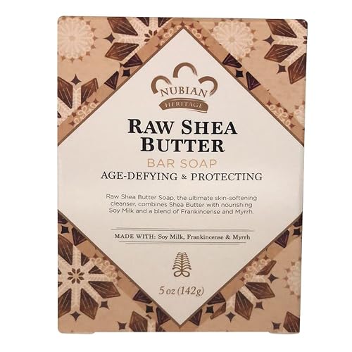 Nubian Heritage Soap Bar Raw Shea Butter Beauty & Personal Care Nubian Heritage
