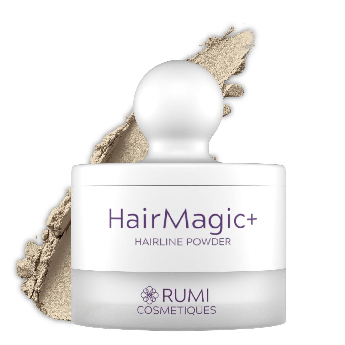 Rumi Cosmetiques HairMagic+ Root Touch Up Powder for Mature Women - Instant Gray Hair Coverage & Hairline Filler - Water-Resistant, Natural Finish Beauty & Personal Care Rumi Cosmetiques