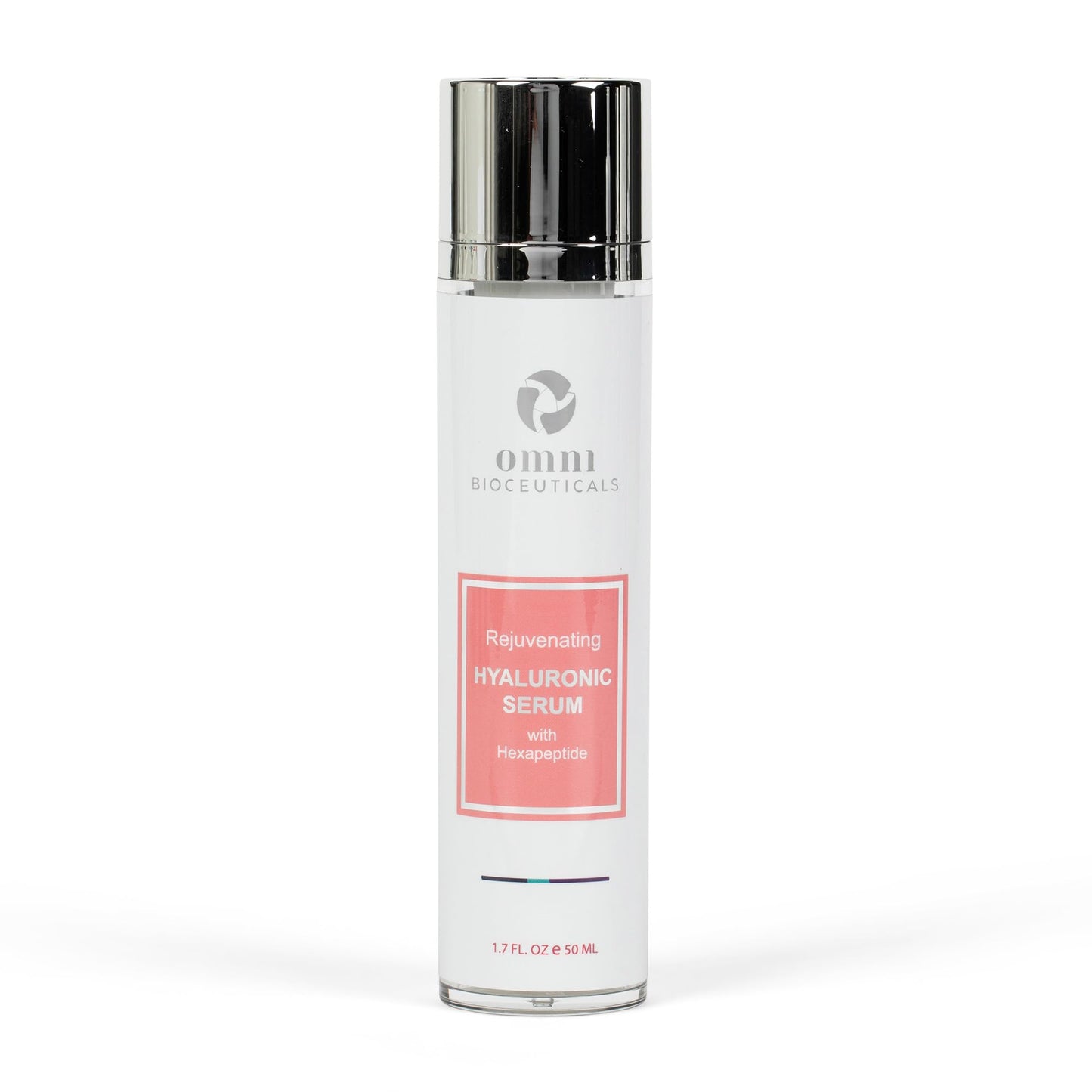 Omni Bioceuticals Rejuvenating Hyaluronic Serum with Hexapeptides, Deep Hydration, Instant Plumping, Fast Absorbing, Anti-Gravity Peptide, Sensitive Beauty & Personal Care Omni Bioceuticals