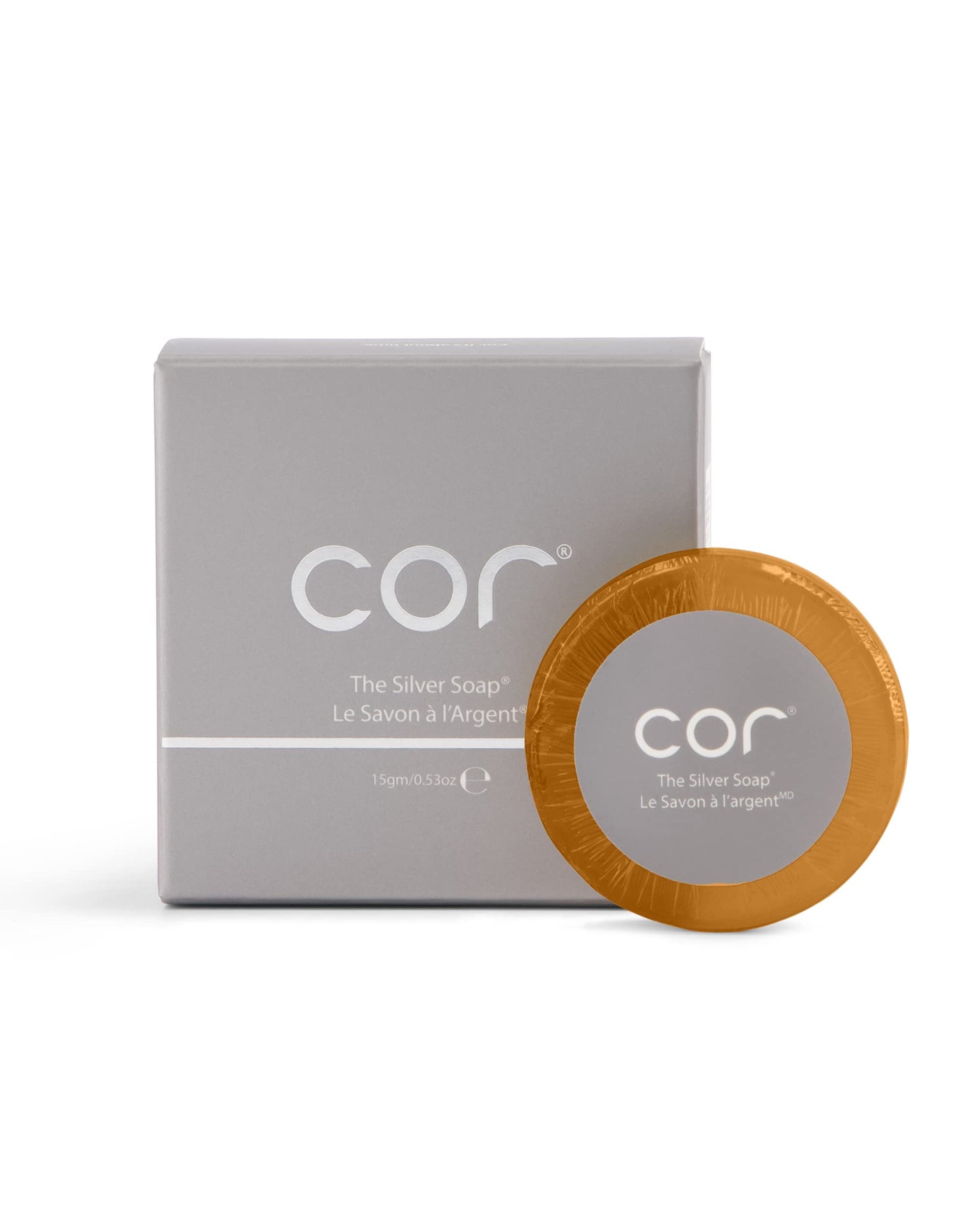 Cor Colloidal Silver Soap Bar, Simple Face Soap for Hydrating and Deep Cleansing Sensitive and Acne-Prone Skin, Natural Soap Bar with Colloidal Silver Beauty & Personal Care Cor