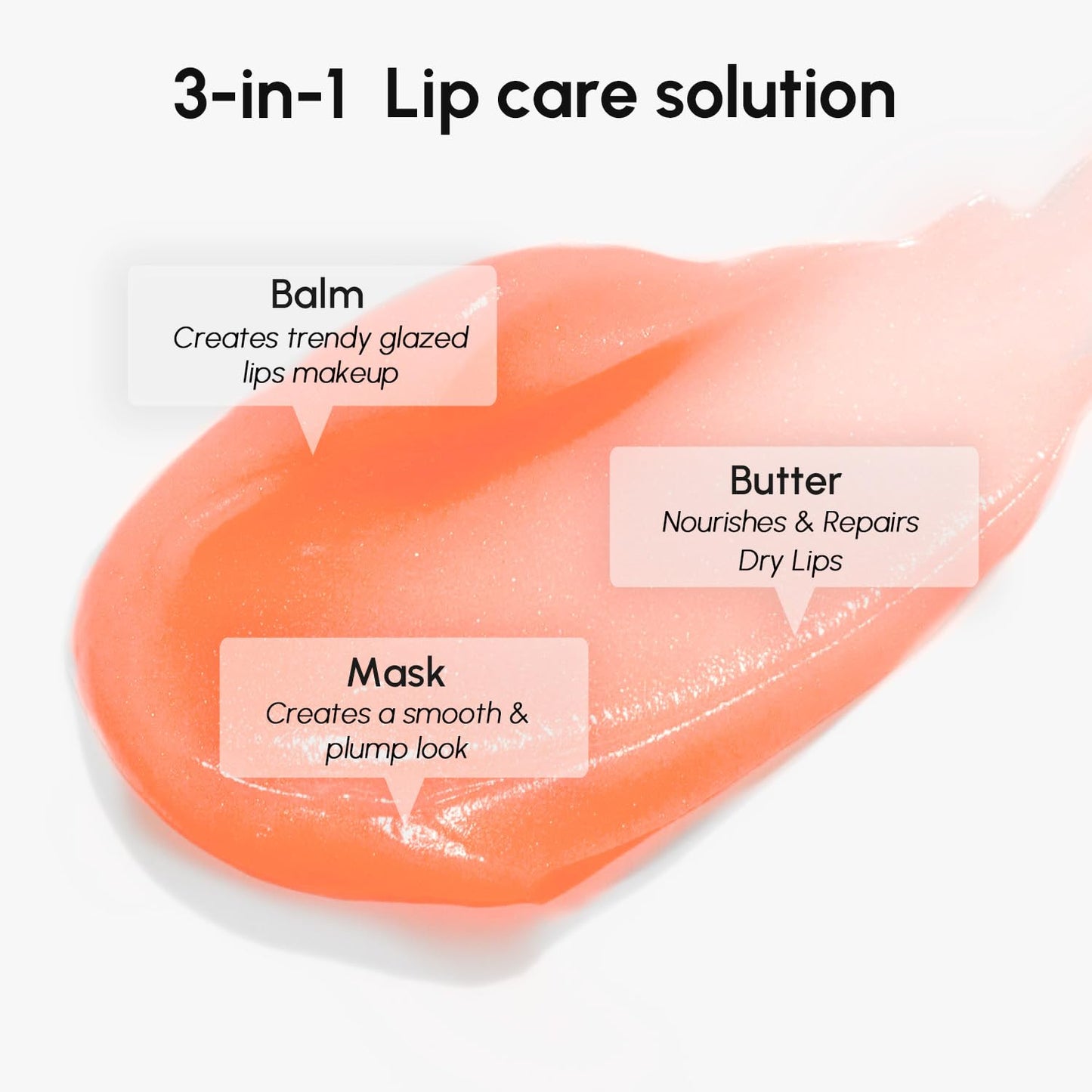 MAREE Lip Moisturizer & Overnight Lip Mask – Hydrating Butter Balm with Hyaluronic Acid for Very Dry Lips – Intensive Lip Care, 1pc Beauty & Personal Care MAREE