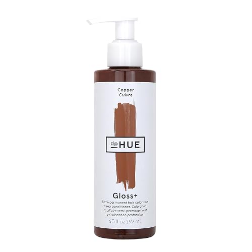 dpHUE Gloss+, Copper - Boosts Fading & Faded Hair Color - 8-12 Applications per Bottle - Lasts Up to 8 Washes Beauty & Personal Care dpHUE
