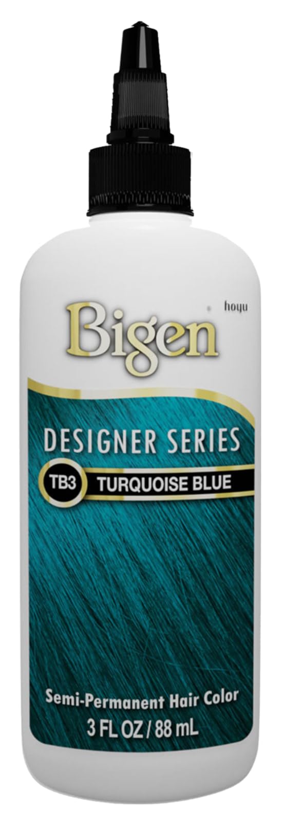 Bigen Semi-Permanent Haircolor #Tb3 Turquoise Blue 3 Ounce (88ml) (6 Pack) Beauty & Personal Care Bigen