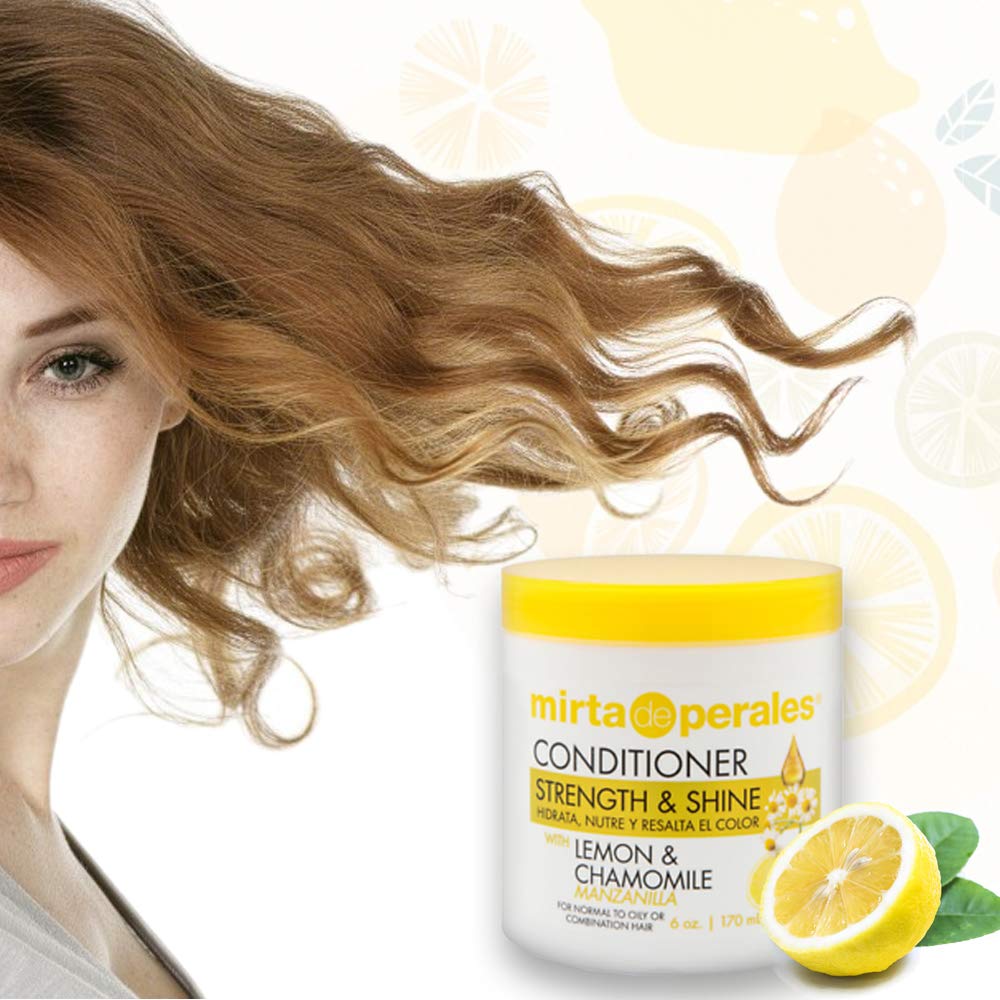 Mirta De Perales Conditioner with Lemon & Chamomile Manzanilla 6 oz. Beauty & Personal Care Mirta De Perales