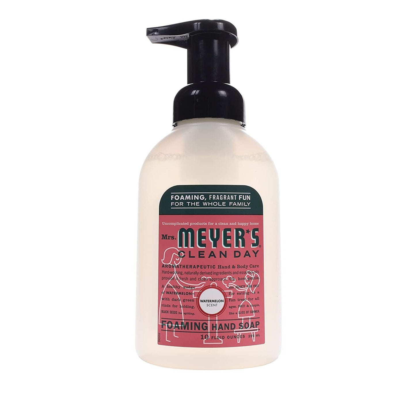Mrs. MEYER'S CLEAN DAY Foaming Hand Soap, Watermelon Scent,10 Fl oz. (Pack of 6) Beauty & Personal Care Mrs. MEYER'S