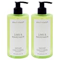 Beauty Space Hand Wash - Lime and Mandarin by BeautySpace for Unisex - 11.8 oz Hand Wash - Pack of 2 Beauty & Personal Care BeautySpace