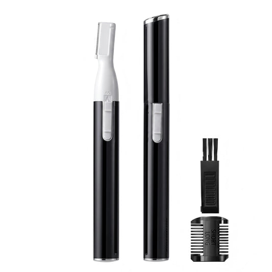 Wadukud Electric Eyebrow Trimmer, Portable Facial Hair Remover with Comb & Brush, Painless Face Razor for Eyebrow Shaping, Upper Lip, Chin, Arms, Legs Beauty and Personal Care Wadukud