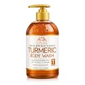 OKAY Turmeric Skin Brightening Body Wash 20 oz - Vitamin C & Collagen Glow Cleanser for Dark Spots & Even Skin Tone Beauty & Personal Care OKAY