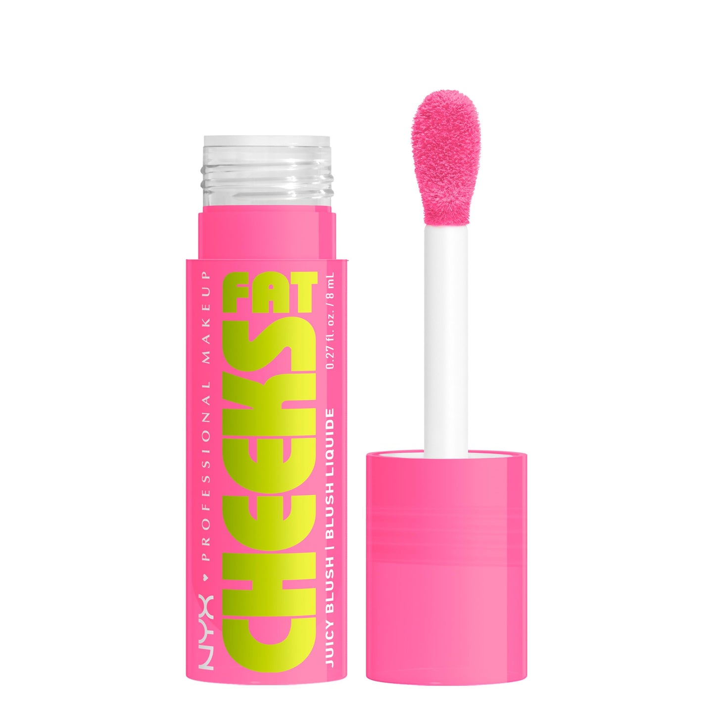 NYX PROFESSIONAL MAKEUP Fat Cheeks Liquid Blush, Buildable, Dewy Blush with Long-Lasting 12HR Wear - Dragon Fruit Drip (Pinky Coral) Beauty & Personal Care NYX PROFESSIONAL MAKEUP