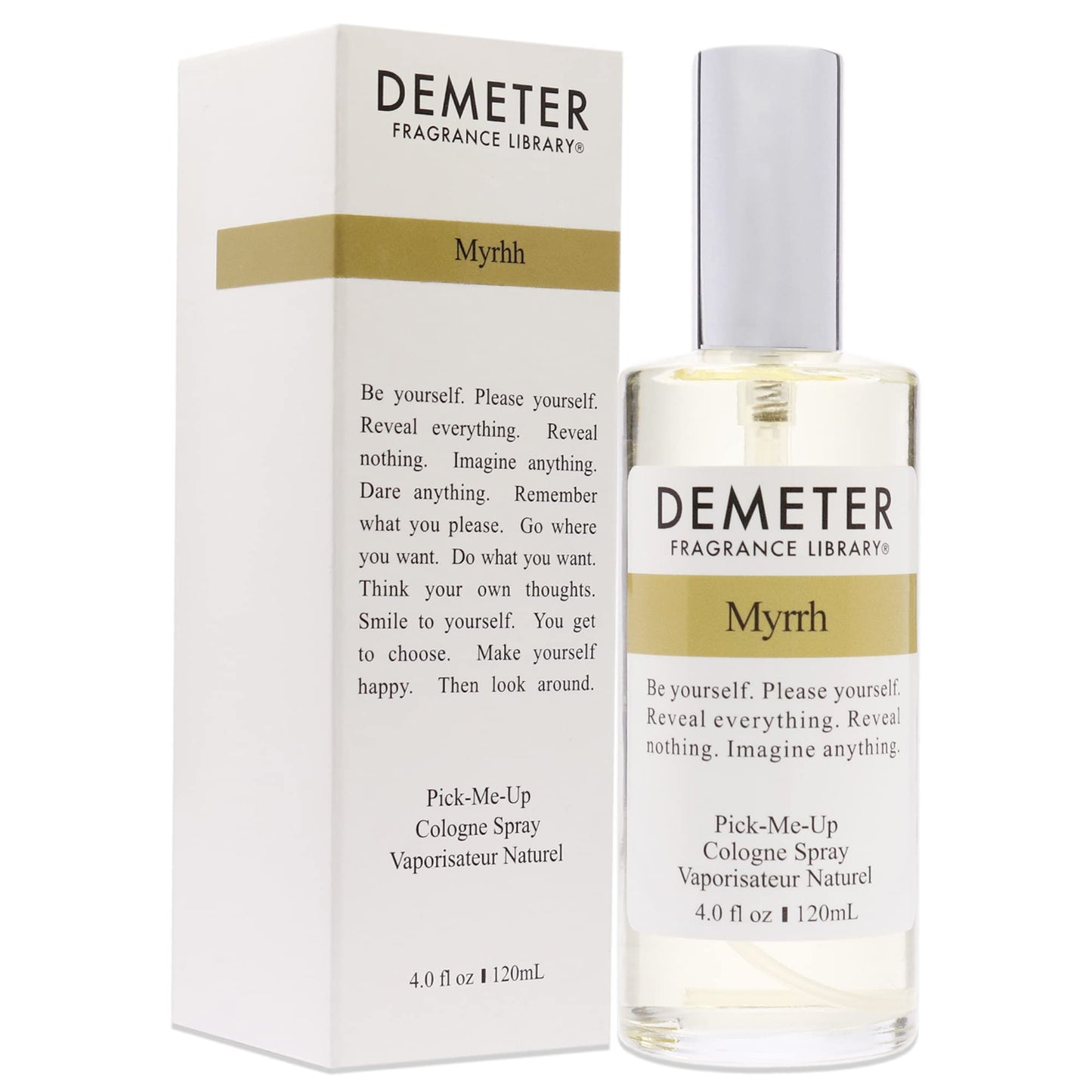 Demeter Myrhh Unisex Cologne Spray 4 oz Beauty & Personal Care DEMETER