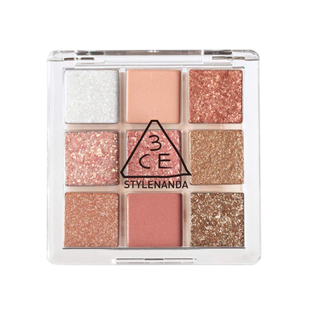 Venanoci 3CE Multi Eye Color Palette #Delightful 9Colors Peal Glow Eye Shadow Staylenanda Beauty & Personal Care 3CE
