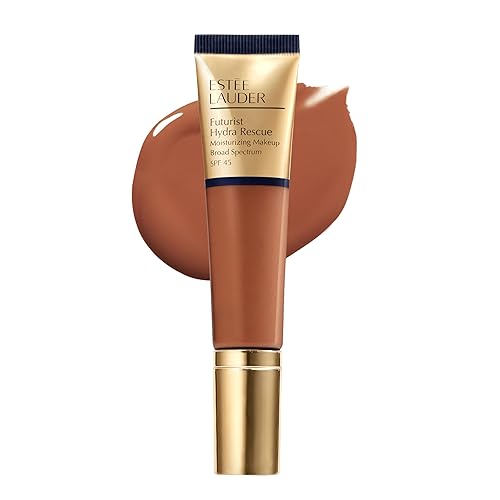 Estée Lauder Futurist Hydra Rescue Moisturizing Foundation Makeup SPF 45 for a 12-Hour Glow, 1.2 Fl Oz, 6C1 Rich Cocoa Beauty & Personal Care Estée Lauder
