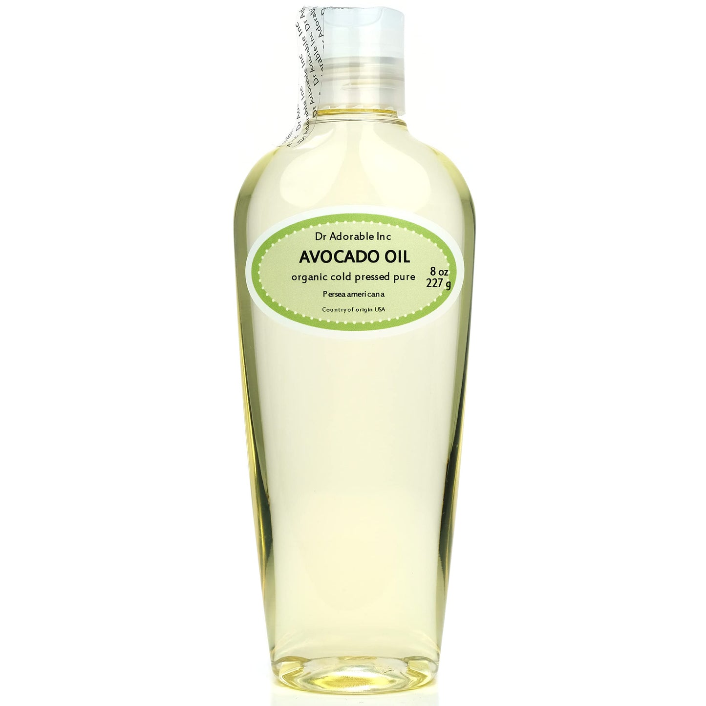 Dr Adorable - 8 oz - Avocado Oil - 100% Pure Natural Organic Cold Pressed Beauty & Personal Care Dr Adorable