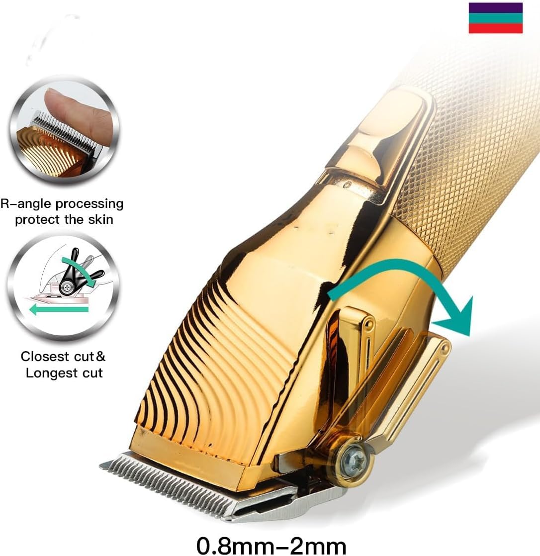 GLESVOWIO Hair Clippers for Men Clipper Professional Trimmer Cordless Cutting Machine Adjustable Electric Rechargeable for(Black) Beauty and Personal Care GLESVOWIO