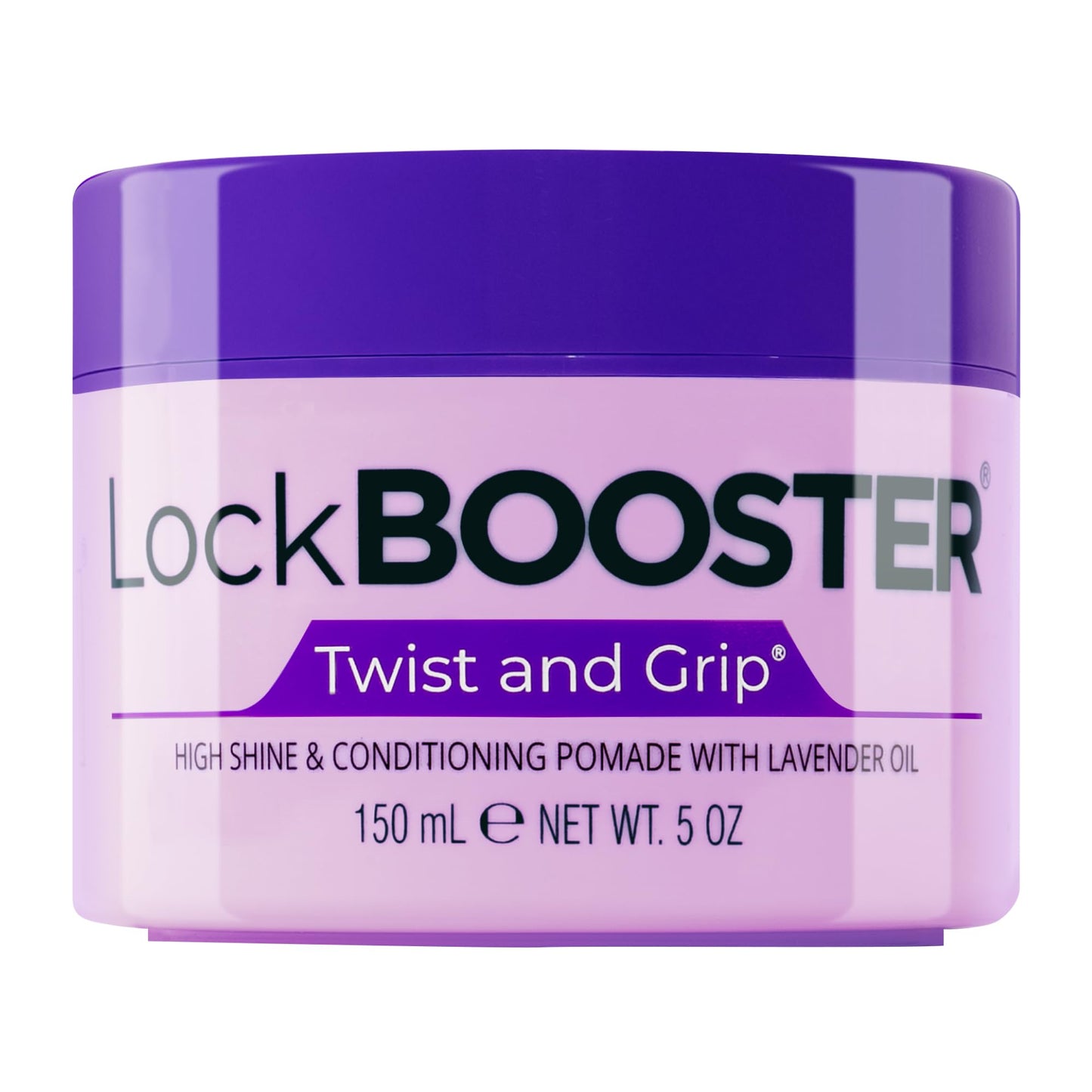 Style Factor Lock BOOSTER Twist & Grip Braid Gel (5 Oz.) with Lavender Oil - Strong Hold, Flake-Free, Frizz-Free Hair Braiding Gel for Defined Beauty & Personal Care Style Factor