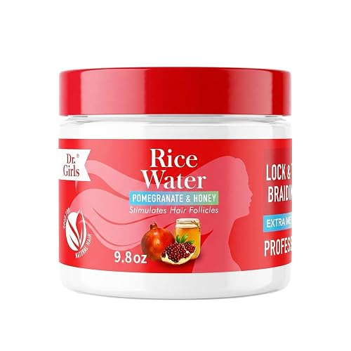 Dr Girls Super Grow Loc & Twists Braiding Conditioning Gel/9.8oz/ Extra Mega Hold (Pomegranate Honey) Beauty & Personal Care R&B Collection