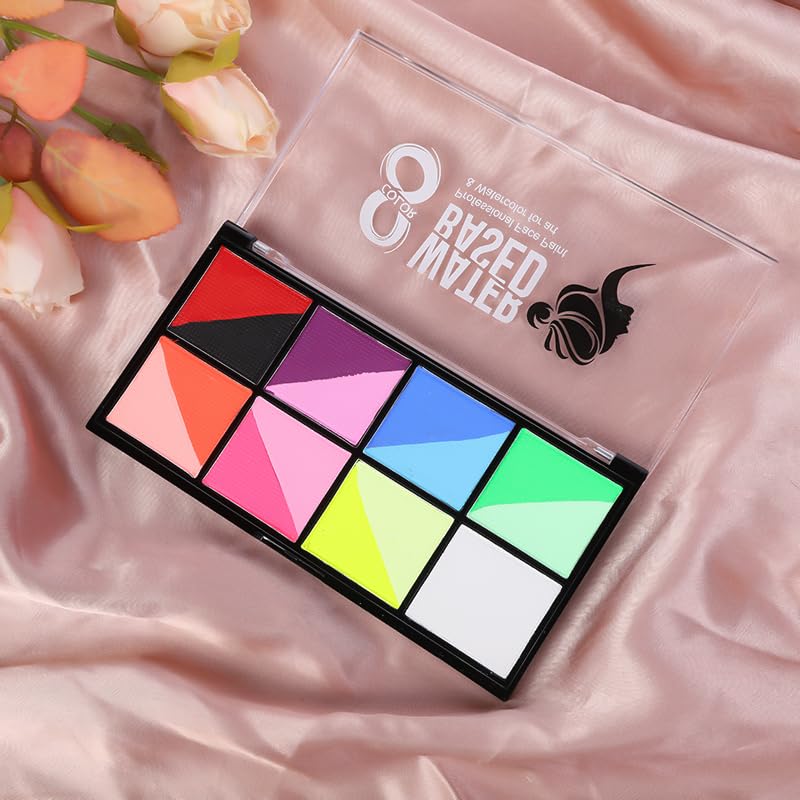 Water based colors painted body and face (WTCOLOR7) Beauty & Personal Care MayGirl