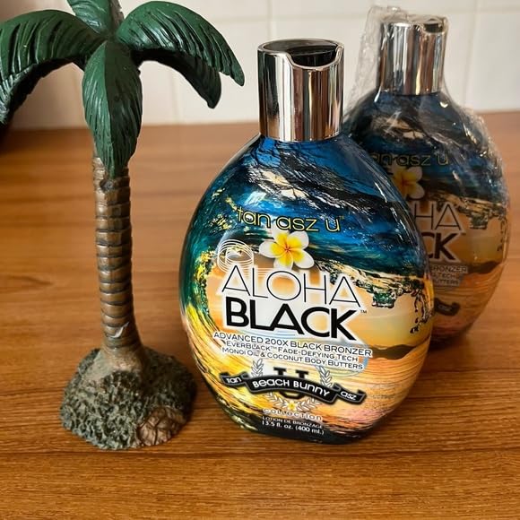 Tan Asz U ALOHA BLACK Advanced 200X Black Bronzer - 13.5 oz. Beauty & Personal Care Tan Asz U