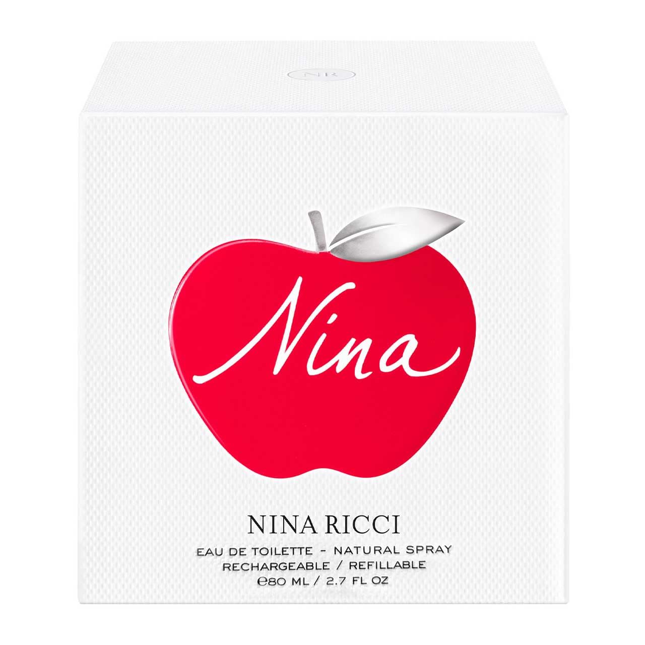 Nina By Nina Ricci For Women - Indulgent Designer Perfume For Her - Floral, Fruity Scented Eau De Toilette Spray Infused With Apple, Amalfi Lemon Beauty & Personal Care Nina Ricci