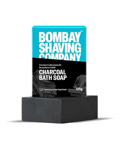Bombay Shaving Company Deep Cleansing Charcoal Bath Soap, 125 g Beauty & Personal Care Bombay Shaving Company