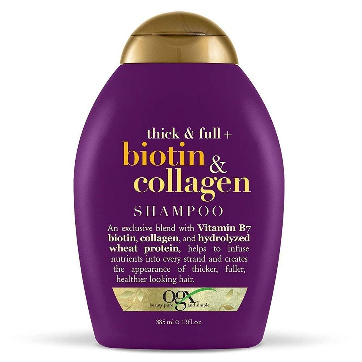 Ogx Shampoo Biotin & Collagen 13 Ounce (384ml) (2 Pack) Beauty & Personal Care OGX