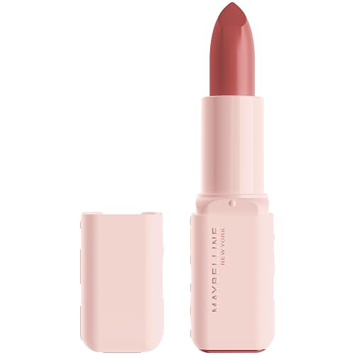 MAYBELLINE Serum Lipstick, Hydrating Lip Makeup with 8HRs of Lip Plumping Moisture with Hyaluronic Acid + Oil Blend, Maybe It's…Soft (Light Terracotta Beauty & Personal Care MAYBELLINE