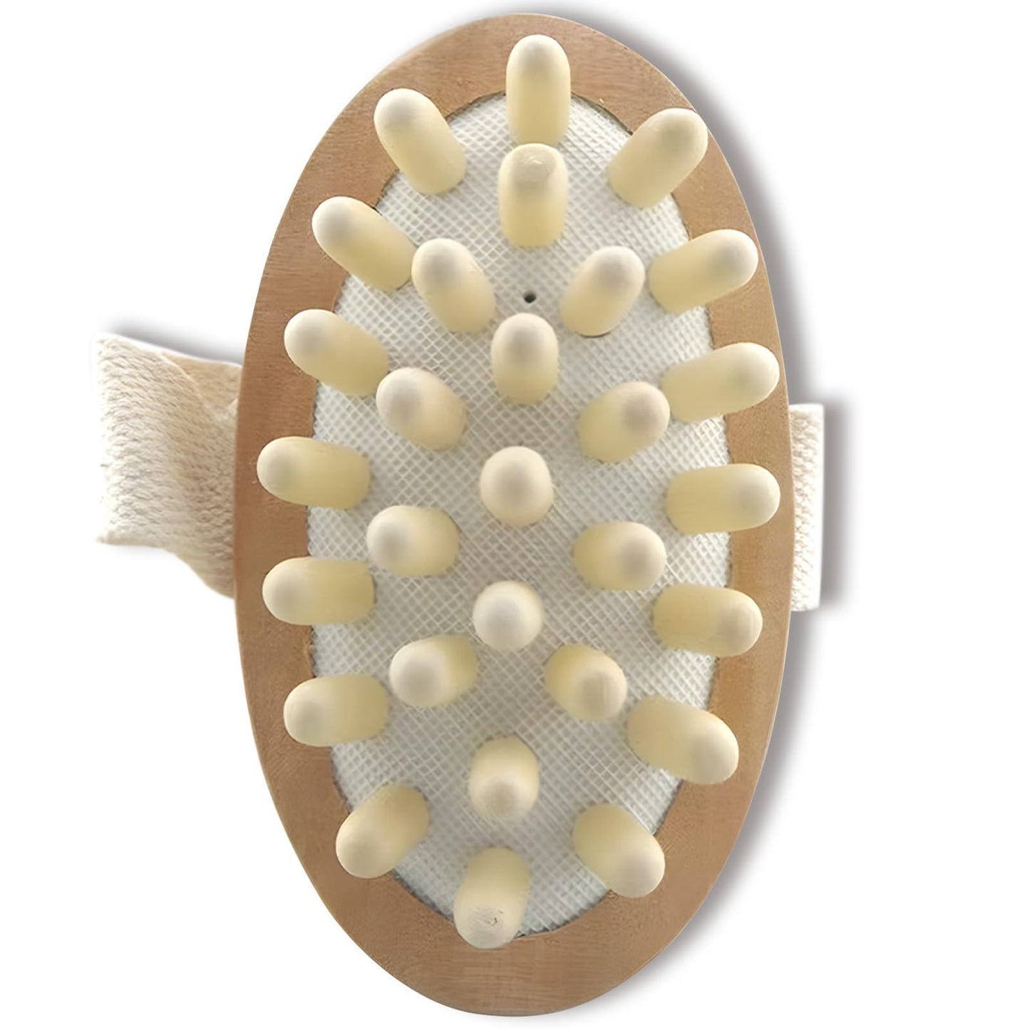 Kootinn Natural Wooden Anti Cellulite Massager Wood Hand-Held Massager Body Brush Muscle Relax Sauna Spa Head Massage Brush Beauty and Personal Care Kootinn