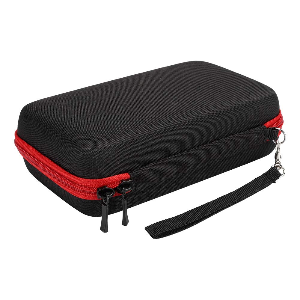 Electric Shaver Storage Bag, Portable Hair Shaving Bag, Nylon TPU Hair Shaver Case for QP2520/90/70 (Black Red) Beauty and Personal Care Grcfumo