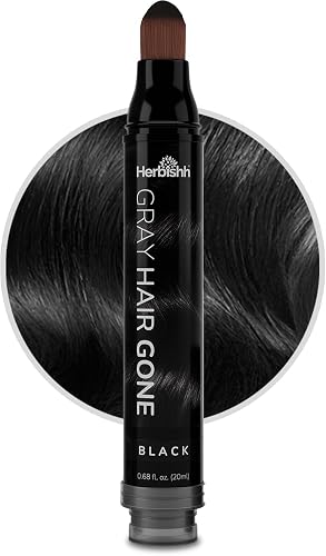 Herbishh Hair Root Touch-up Pen, Instant Gray Coverage & Hair Loss Cover up, Concealer for Thin Hairlines, Water Resistant & Semi Permanent Smudge Beauty & Personal Care Herbishh