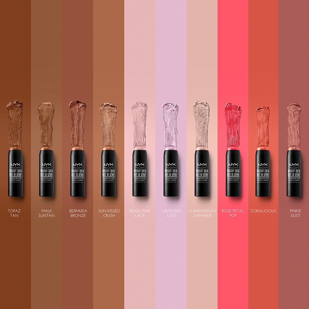 NYX Professional Makeup Bright Idea Stick, Bermuda Bronze, 0.21 Ounce Beauty & Personal Care NYX PROFESSIONAL MAKEUP