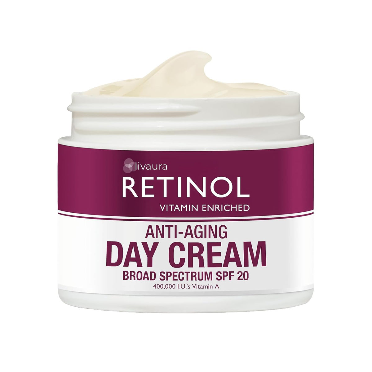 Retinol LIVAURA Skincare LdeL Cosmetics Cream Vitamins A + C + E (Day Cream) Beauty & Personal Care Retinol