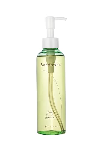 SanDaWha SKINCURE Camellia Natural Mild Cleansing Oil - Korean Skincare Deep Makeup Remover & Pore Cleanser for Blackheads and Sebum with 8 Plant Beauty & Personal Care SanDaWha
