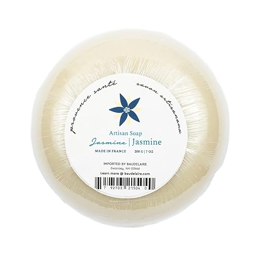 Provence Sante Luxury French Bath Bar - Moisturizing Shea Butter - Triple-milled Jasmine Fragrance, 7 oz Made in France Beauty & Personal Care Provence Sante