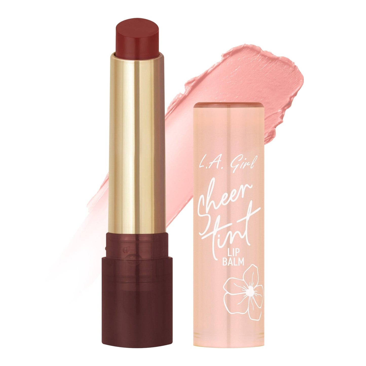 L.A. Girl Sheer Tint Lip Balm, Sheer Nude GLC602 Beauty and Personal Care L.A. Girl