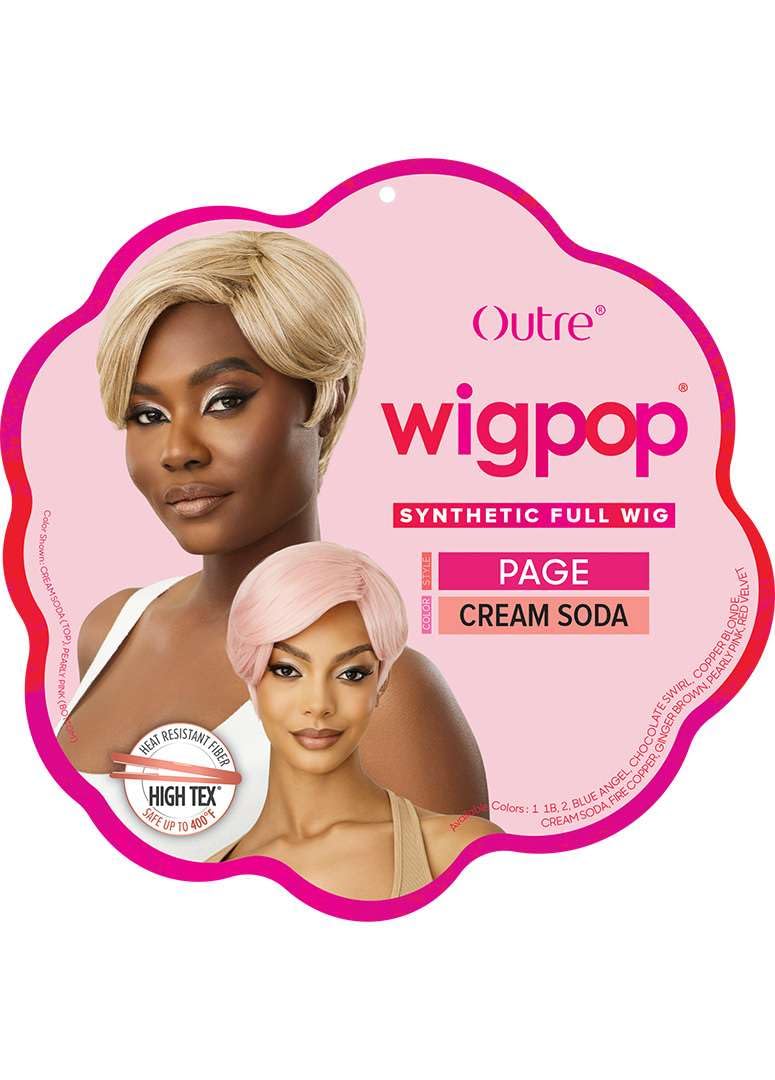 Outre Wigpop - Page (GINGER BROWN)