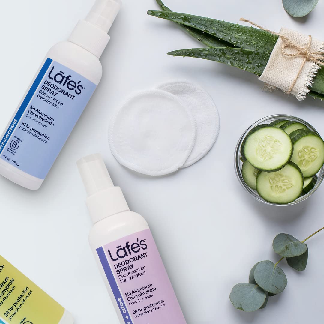 Lafe's Natural Deodorant - 4oz Aluminum Free Natural Deodorant Spray for Women & Men - Paraben Free & Baking Soda Free with 24-Hour Protection Beauty and Personal Care Lafe's