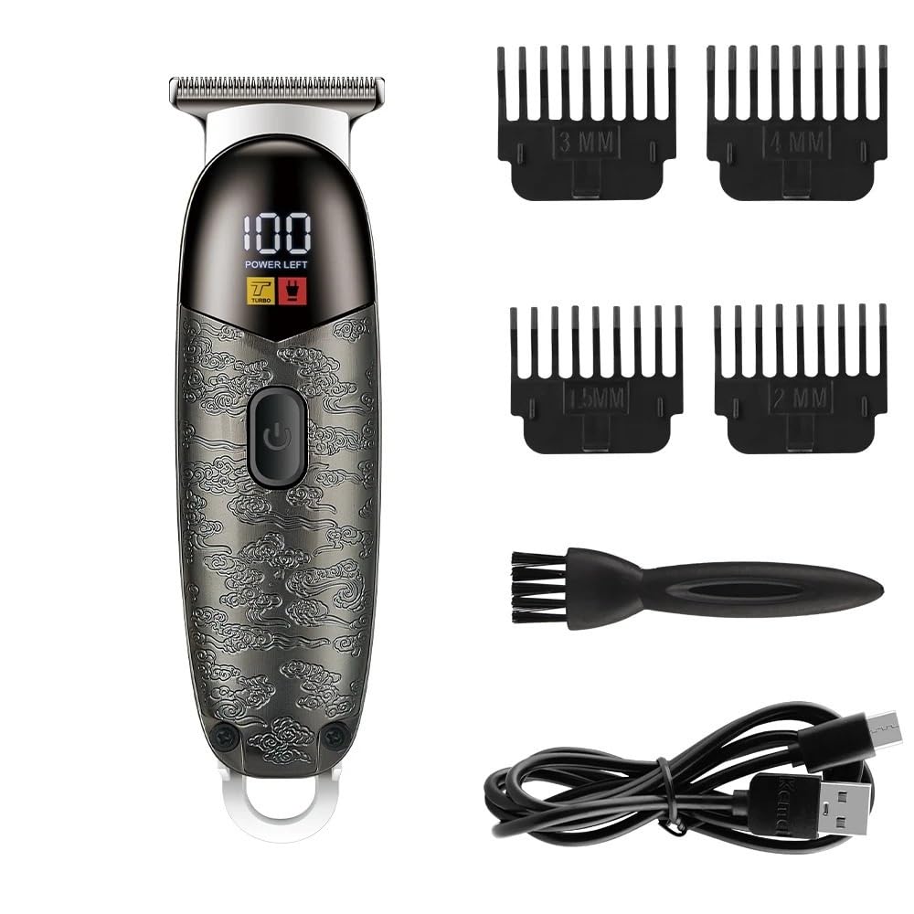 QDKVTNDJZ Mens Hair Clippers, Mini Adjustable Electric Sculpting Styling(Gray) Beauty and Personal Care QDKVTNDJZ