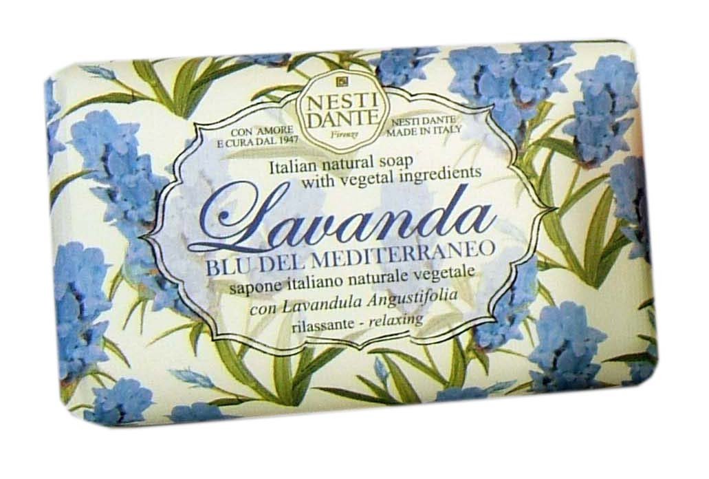 Nesti Dante Nesti dante lavanda natural soap - blu del mediterraneo - relaxing, 5.29oz, 5.29 Ounce Beauty & Personal Care Nesti Dante