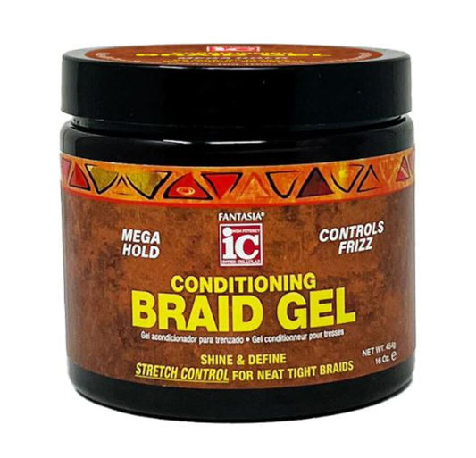 Fantasia IC Conditioning Braid Gel 16 Oz (Pack of 1) Beauty & Personal Care Fantasia
