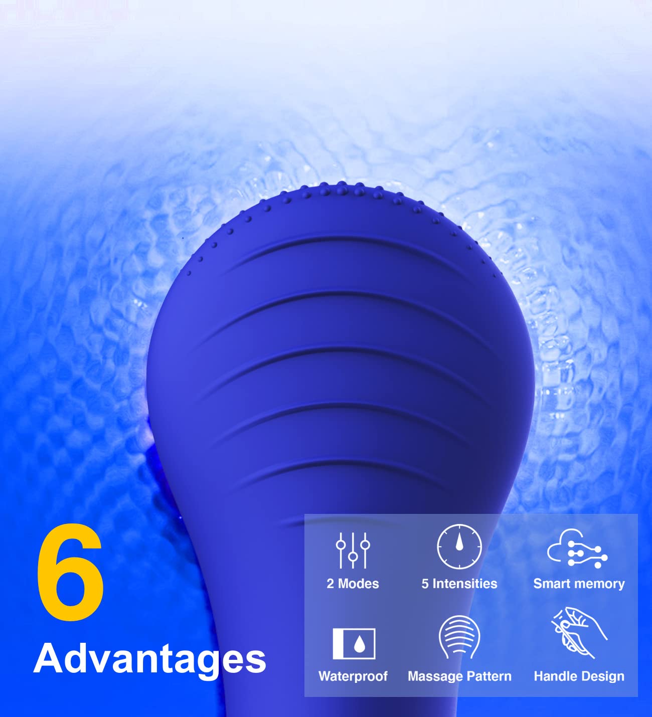 NågraCoola CLIE Facial Cleansing Brush – Waterproof Rechargeable Electric Face Scrubber for Men & Women, Cleansing, Exfoliating & Massage Beauty & Personal Care NågraCoola