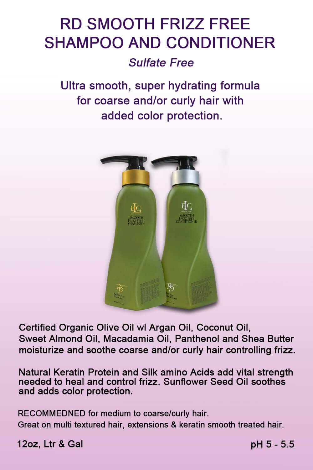 ELC Dao of Hair Smooth Frizz Free Conditioner 12 oz / 360 ml Beauty & Personal Care ELC Dao of Hair