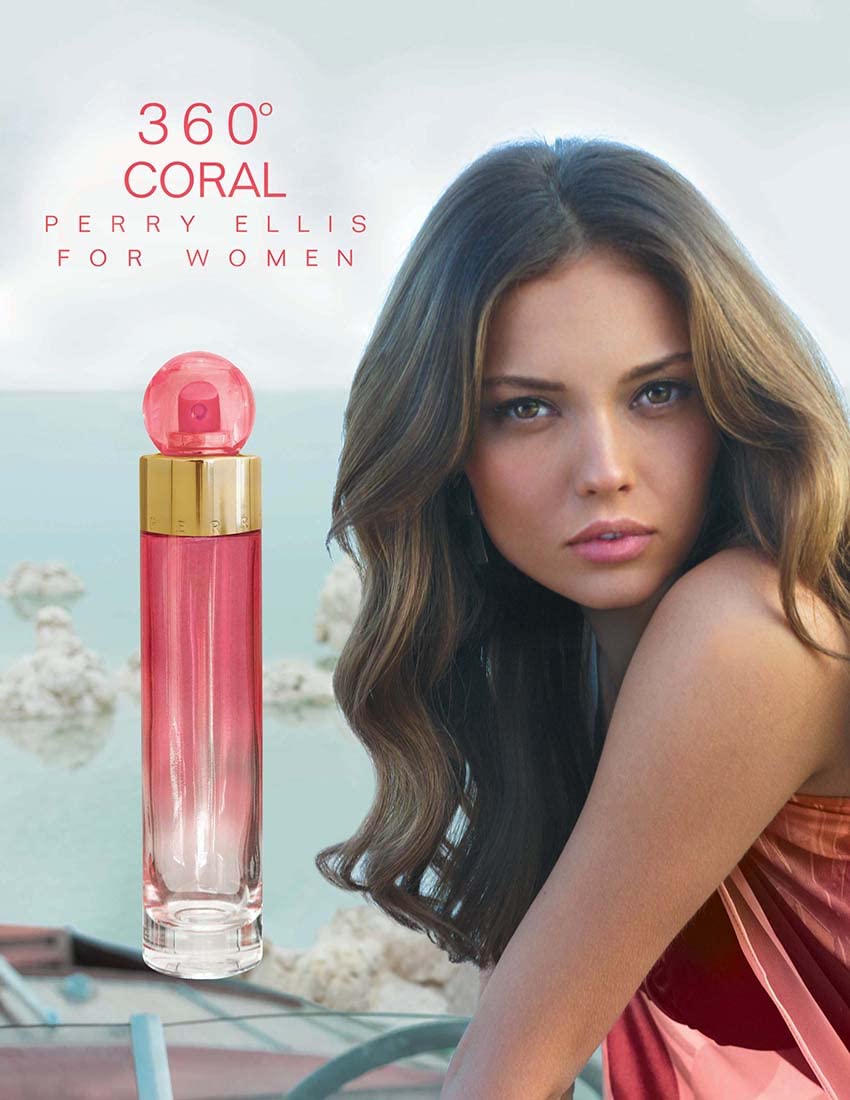 Perry Ellis 360° Women mini gift set - 4-pack of .25 fl oz EDP travel sprays (360° Women, 360° Coral, 360° Purple, 360° Red) Beauty & Personal Care Perry Ellis