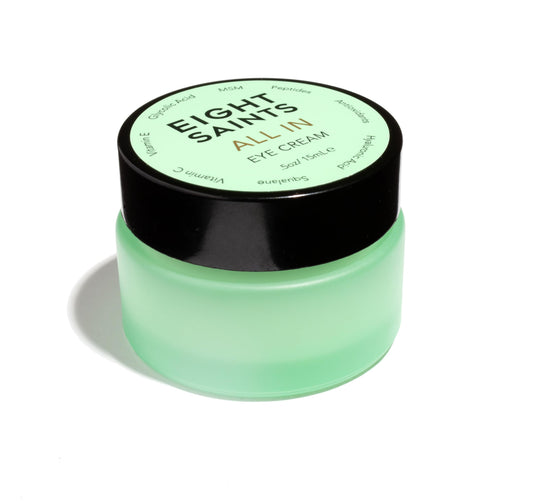 Eight Saints Skin Care All In Eye Cream, Natural and Organic Anti Aging Under Eye Cream to Reduce Puffiness, Wrinkles, and Under Eye Bags, Dark Beauty & Personal Care Eight Saints