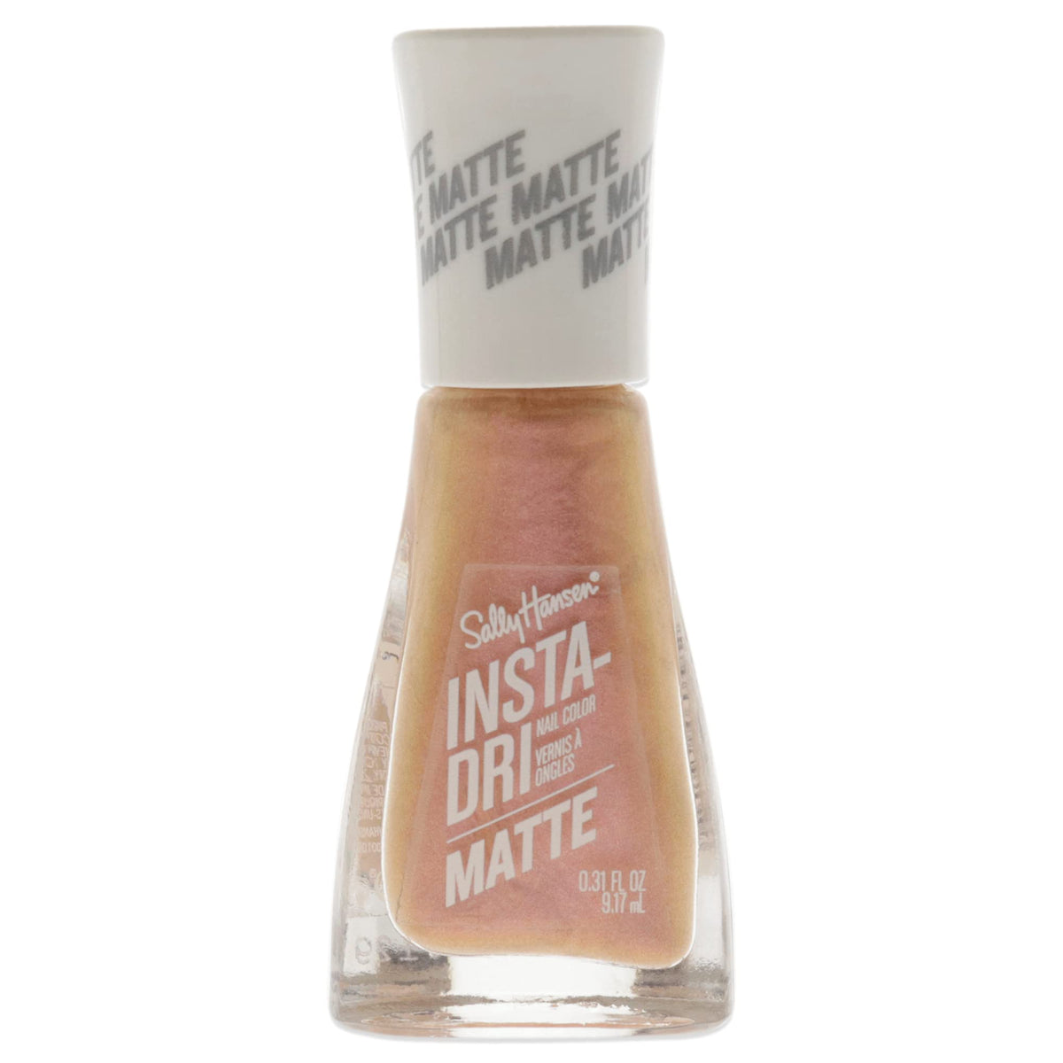 Sally Hansen Insta Dri Matte Metallics, Rose Flush, 0.31 Fl Oz (Pack of 1) Beauty & Personal Care Sally Hansen